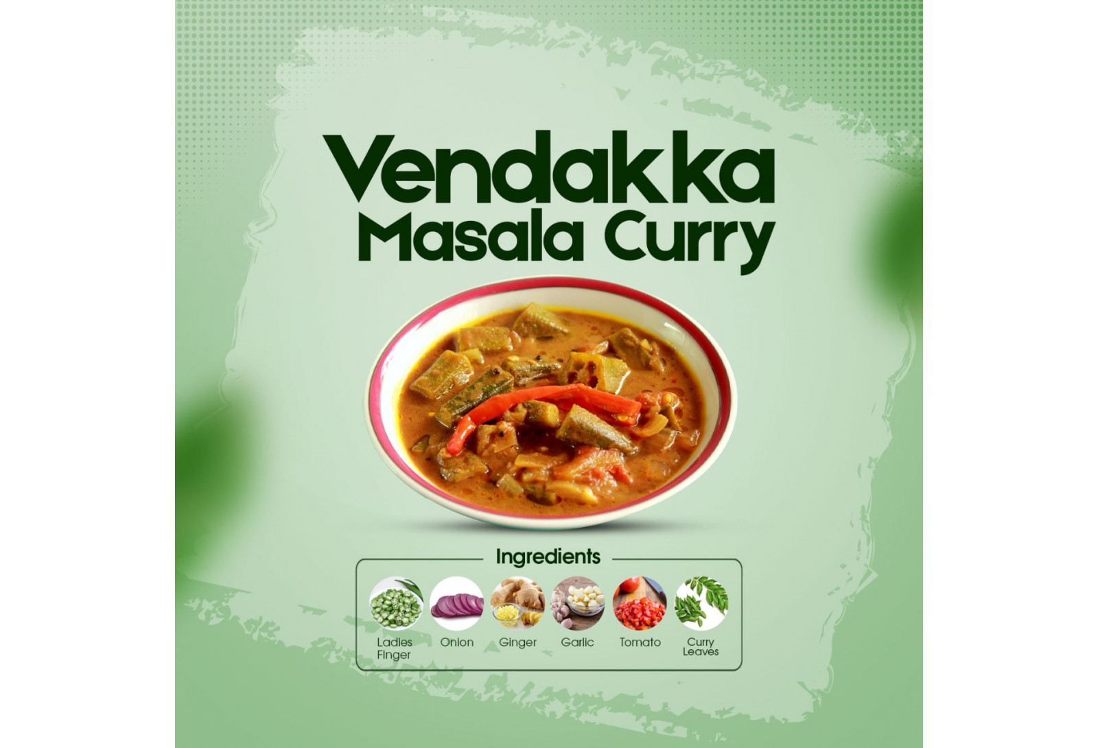 Instant Vendakka Masala Curry Kit